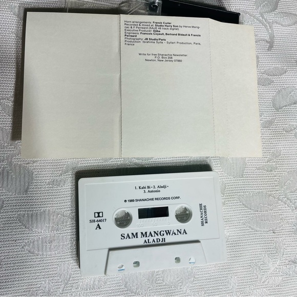 Sam Mangwana Cassette Tapes Aladji and MegaMix RARE Congo Rumba African … - Picture 3 of 5